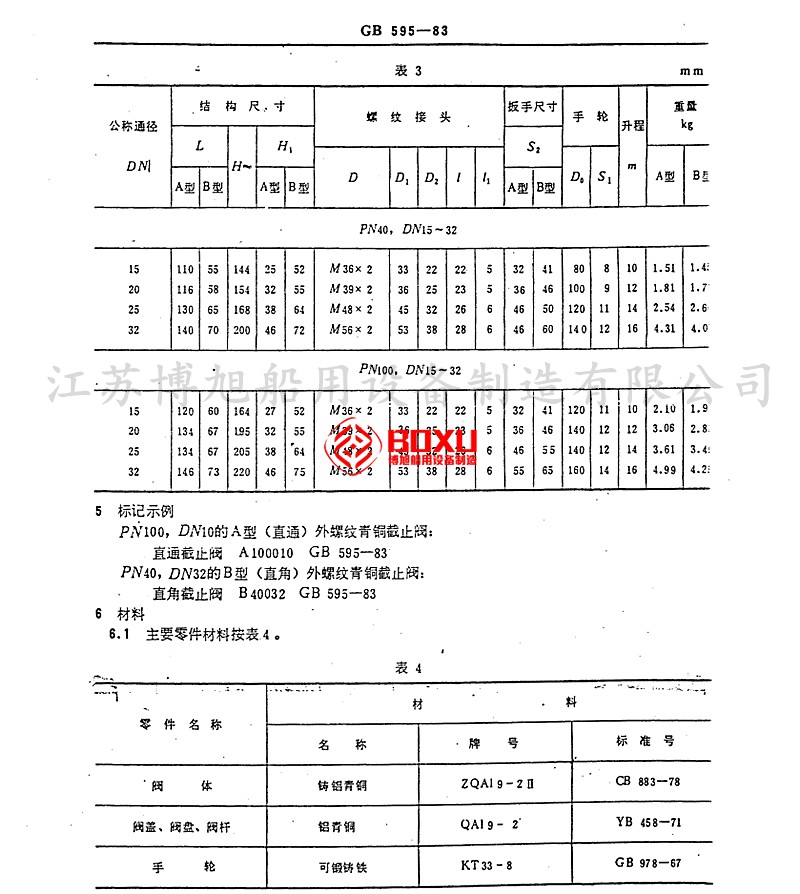 江蘇博旭船用設備 | 閥門 | 船用閥門 | 船用附件 | 空氣減壓閥 | 船用過濾器